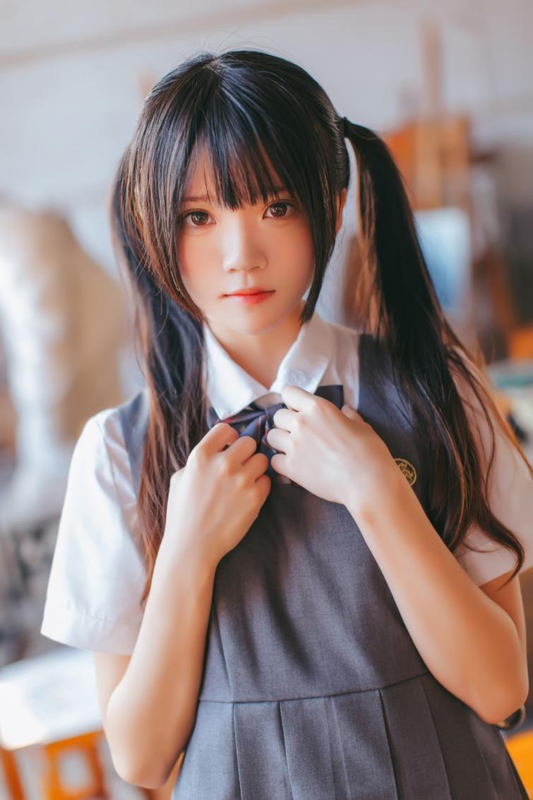 桜桃喵 画室少女 - 图片9