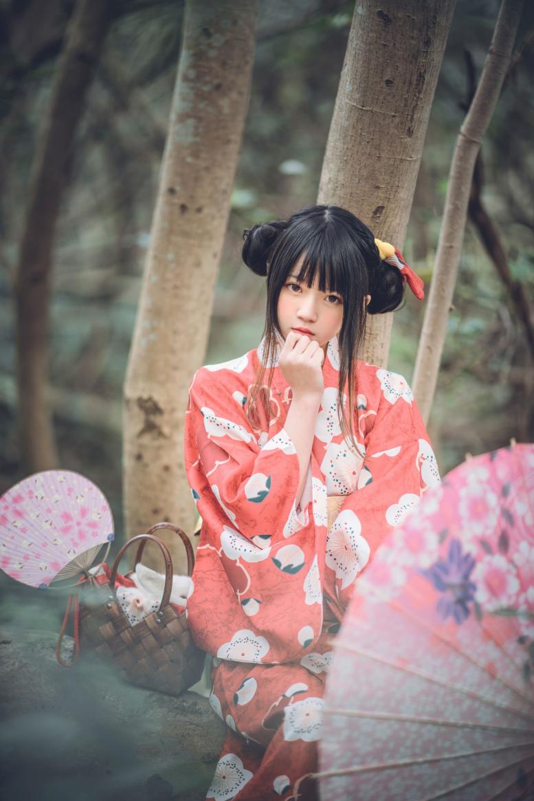 萝莉风COS 桜桃喵 – 夏日祭 - 图片4