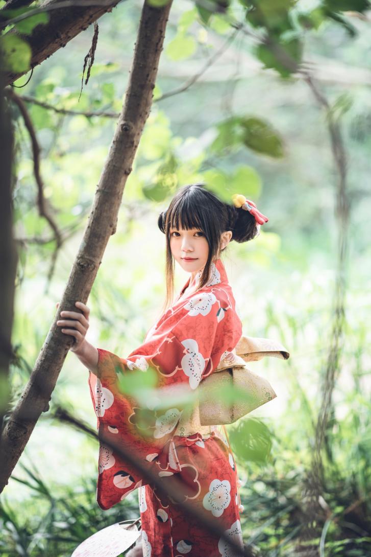 萝莉风COS 桜桃喵 – 夏日祭 - 图片3