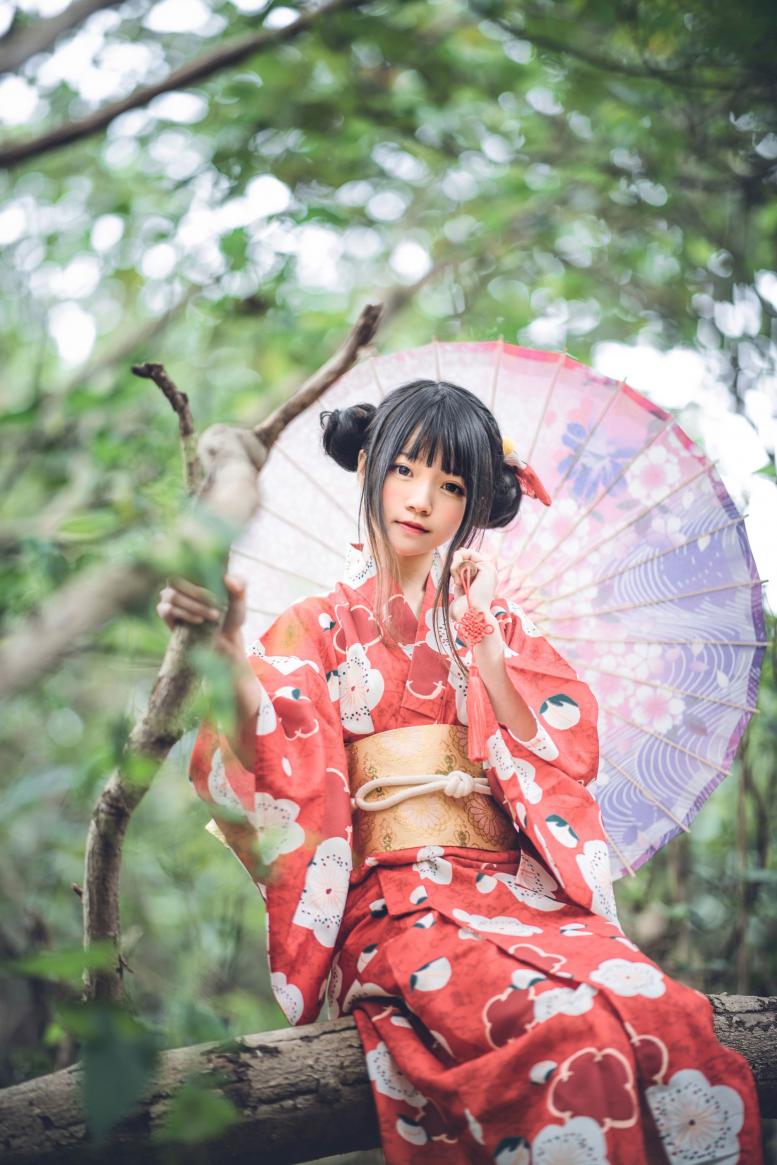 萝莉风COS 桜桃喵 – 夏日祭 - 图片6