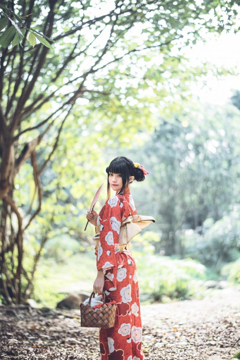 萝莉风COS 桜桃喵 – 夏日祭 - 图片2