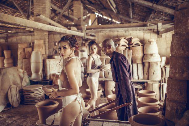越南名模Thuy Nga Phạm 越南陶瓷村性感写真 [103P-561MB] - 图片5