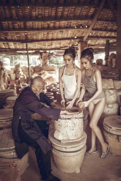 越南名模Thuy Nga Phạm 越南陶瓷村性感写真 [103P-561MB] - 图片6
