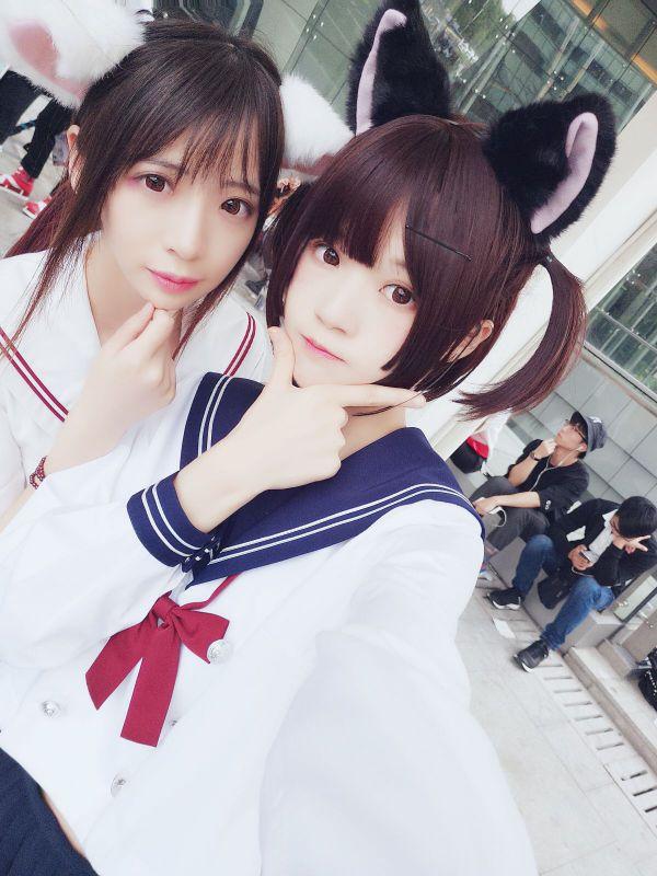 桜桃喵&疯猫ss - JK百合2 [33P-393MB] - 图片7