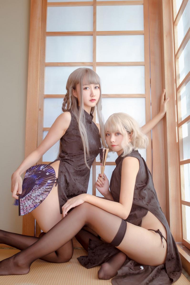 木绵绵OwO - 魔女旗袍&小野妹子 [24P-204MB]