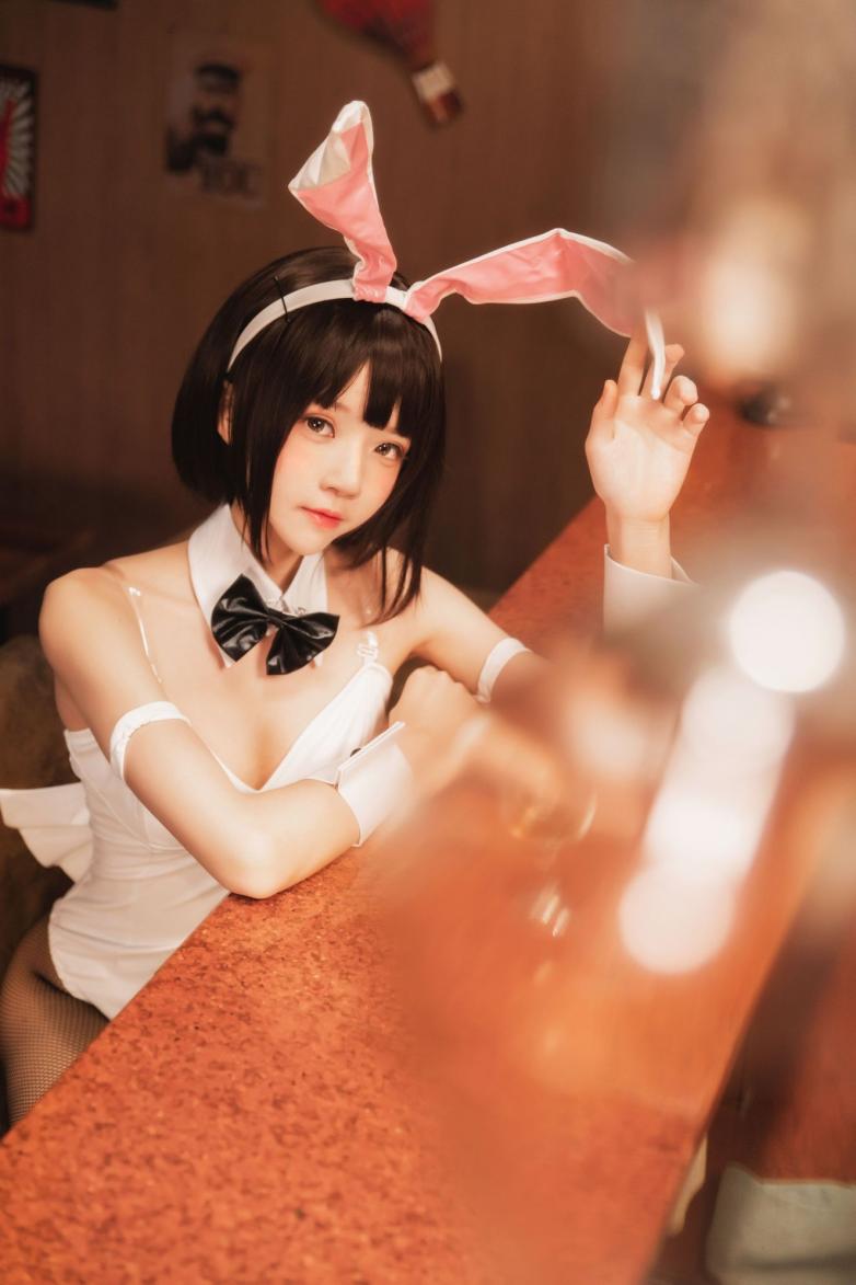 桜桃喵 - (加藤惠)兔女郎 [29P-0.99GB] - 图片8