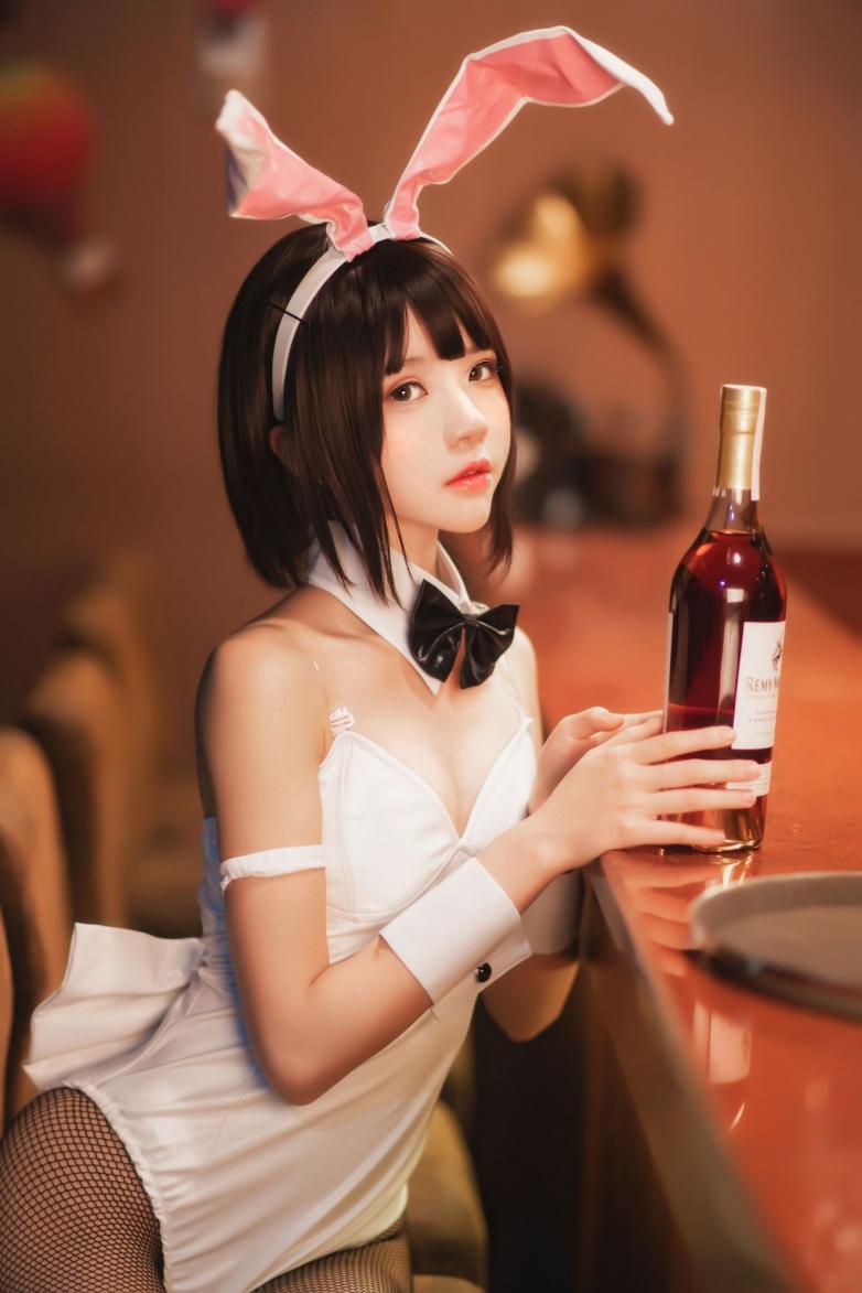桜桃喵 - (加藤惠)兔女郎 [29P-0.99GB] - 图片2