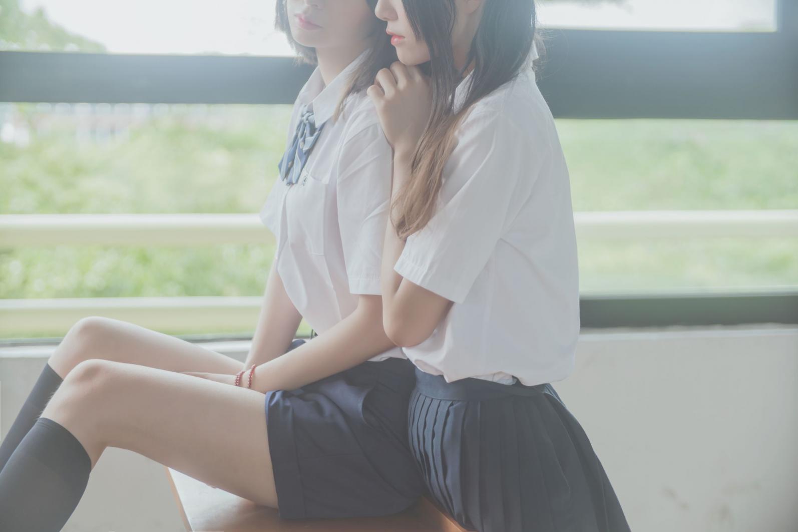 桜桃喵&疯猫ss - JK百合1 [43P-325MB] - 图片4