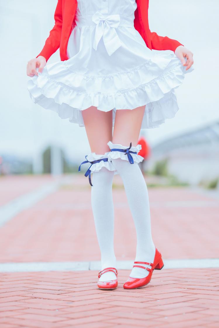 萝莉风COS 桜桃喵 – 加藤惠系列之常服 - 图片3