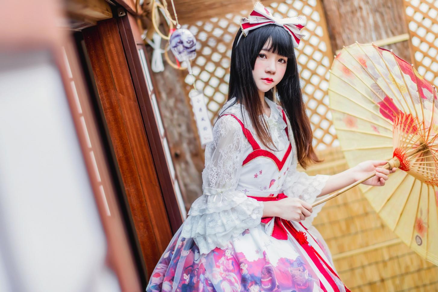 桜桃喵 和风lolita - 图片5