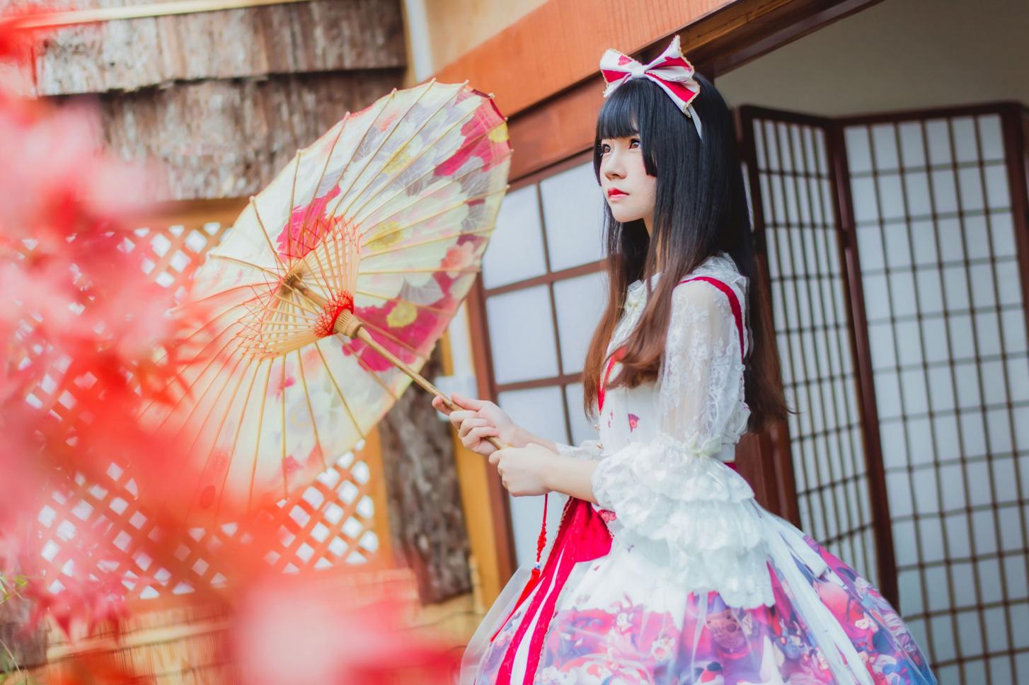 桜桃喵 和风lolita - 图片4