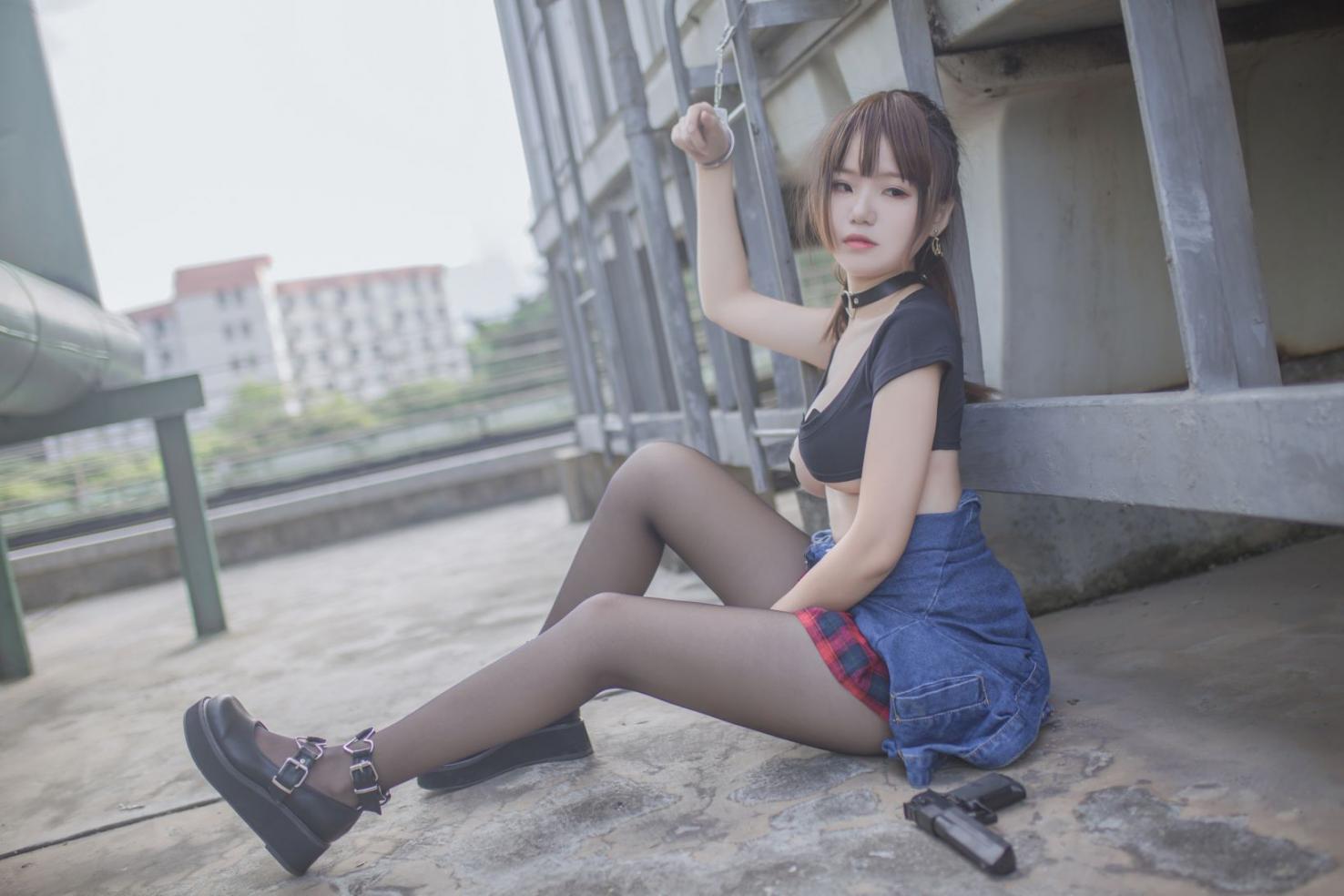 Yoko宅夏Cos - 红色格子 [32P-188MB] - 图片7