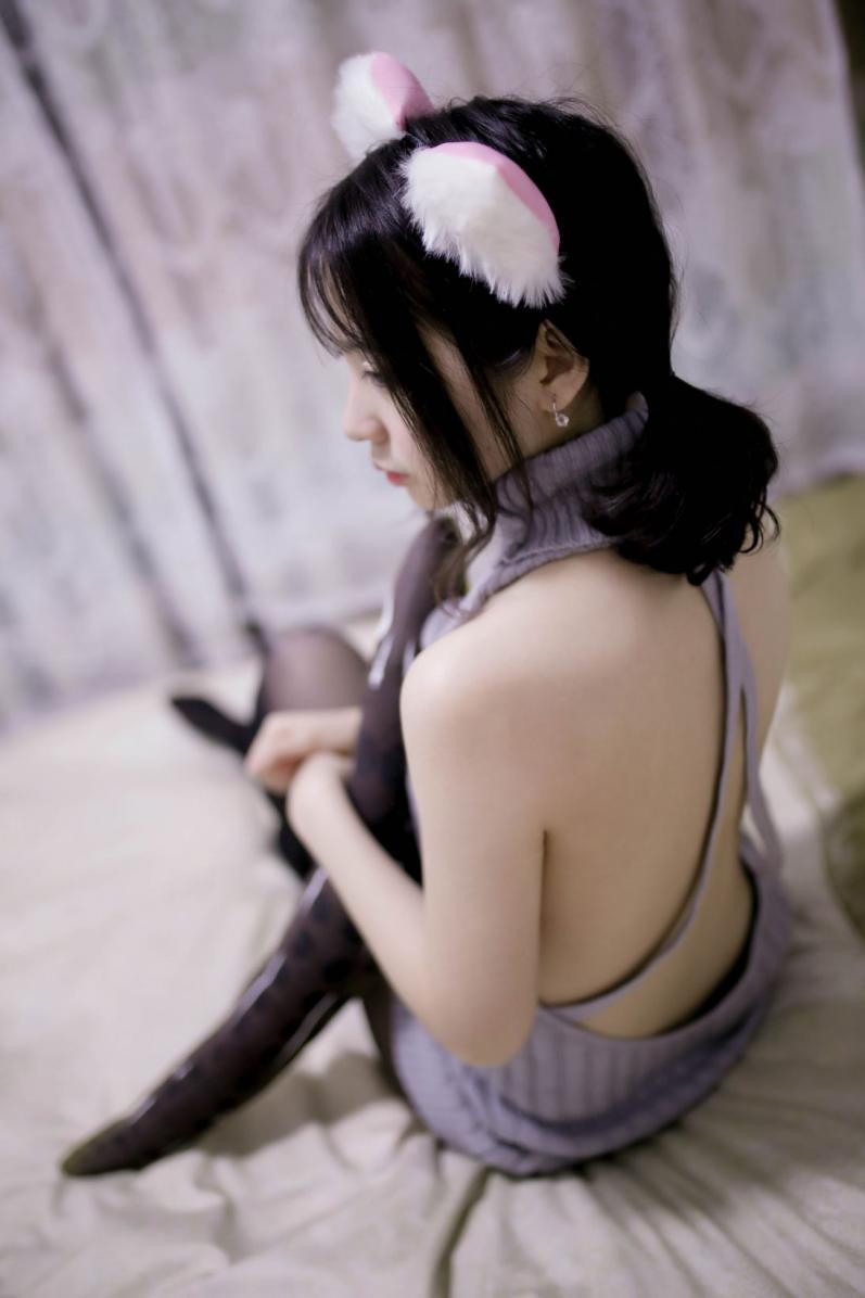 散-露背毛衣-16P-67M - 图片2