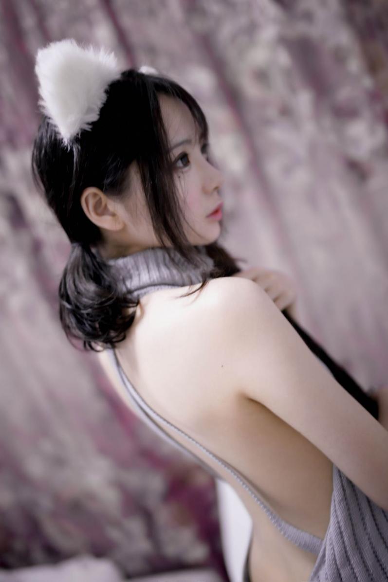 散-露背毛衣-16P-67M - 图片3