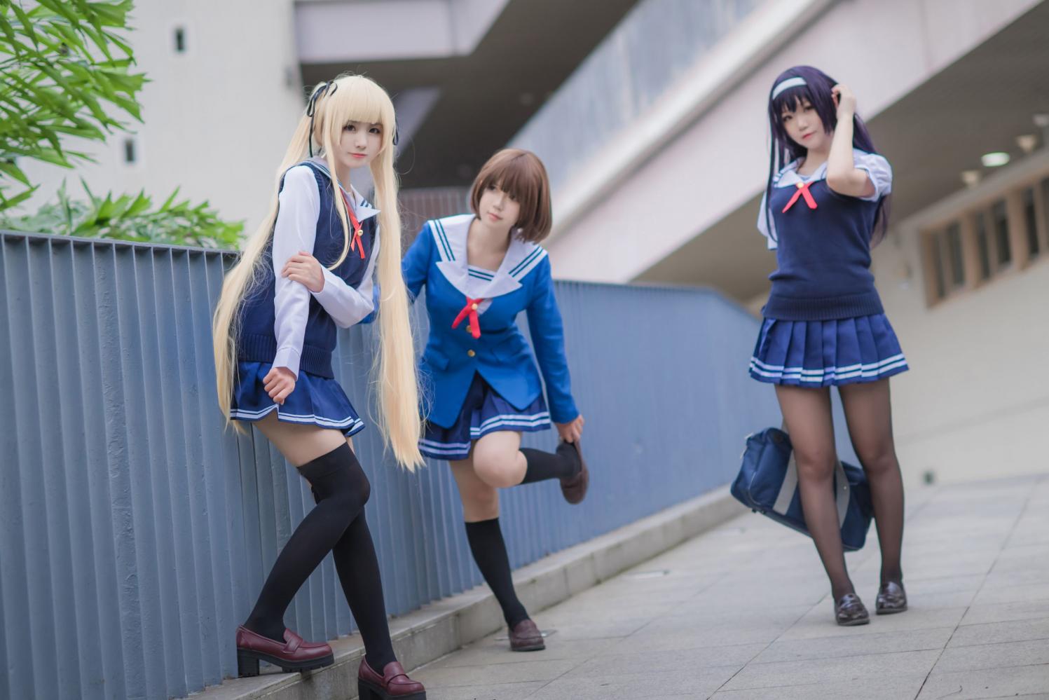 白金Saki写真-校服 - 图片6