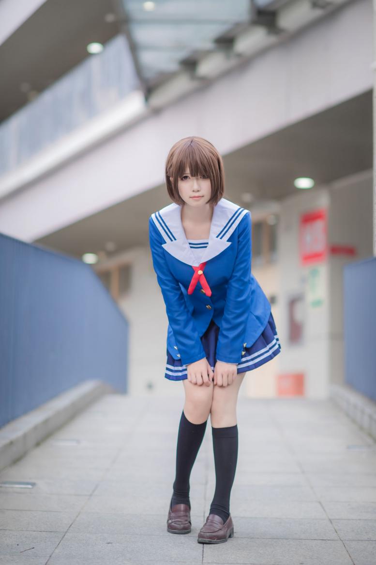 白金Saki写真-校服 - 图片7