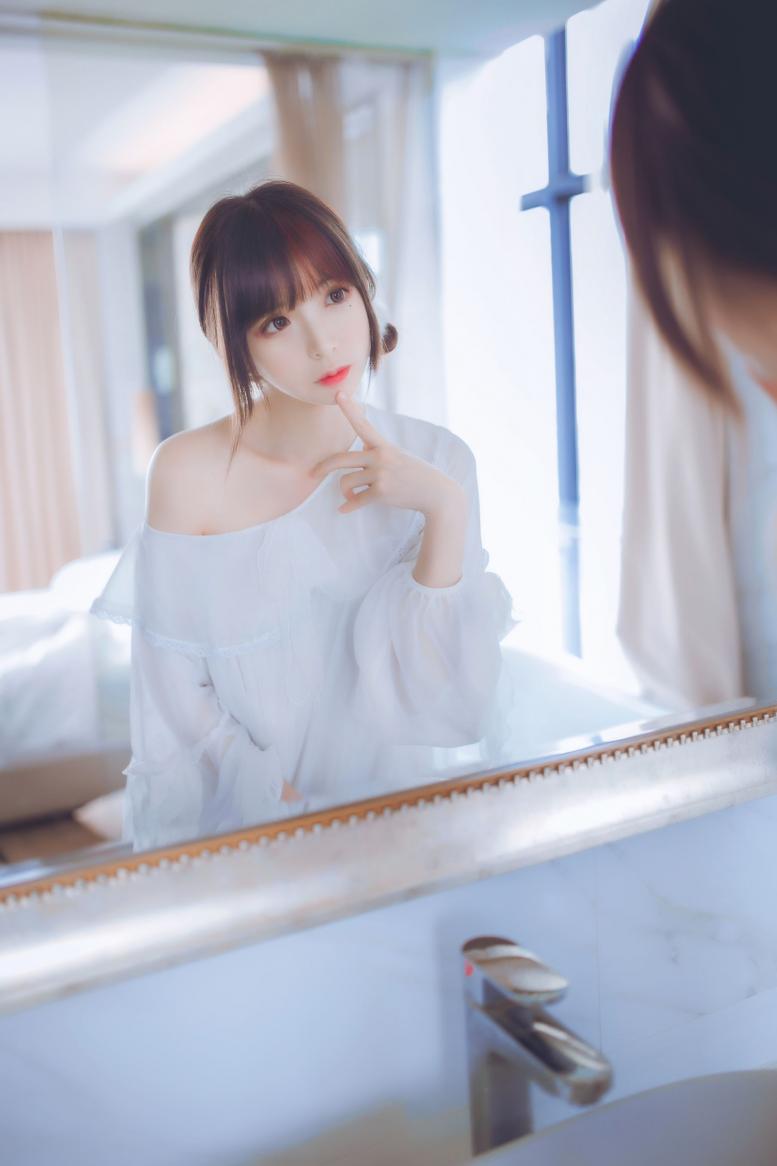 003.白色睡衣-24P-182M - 图片8