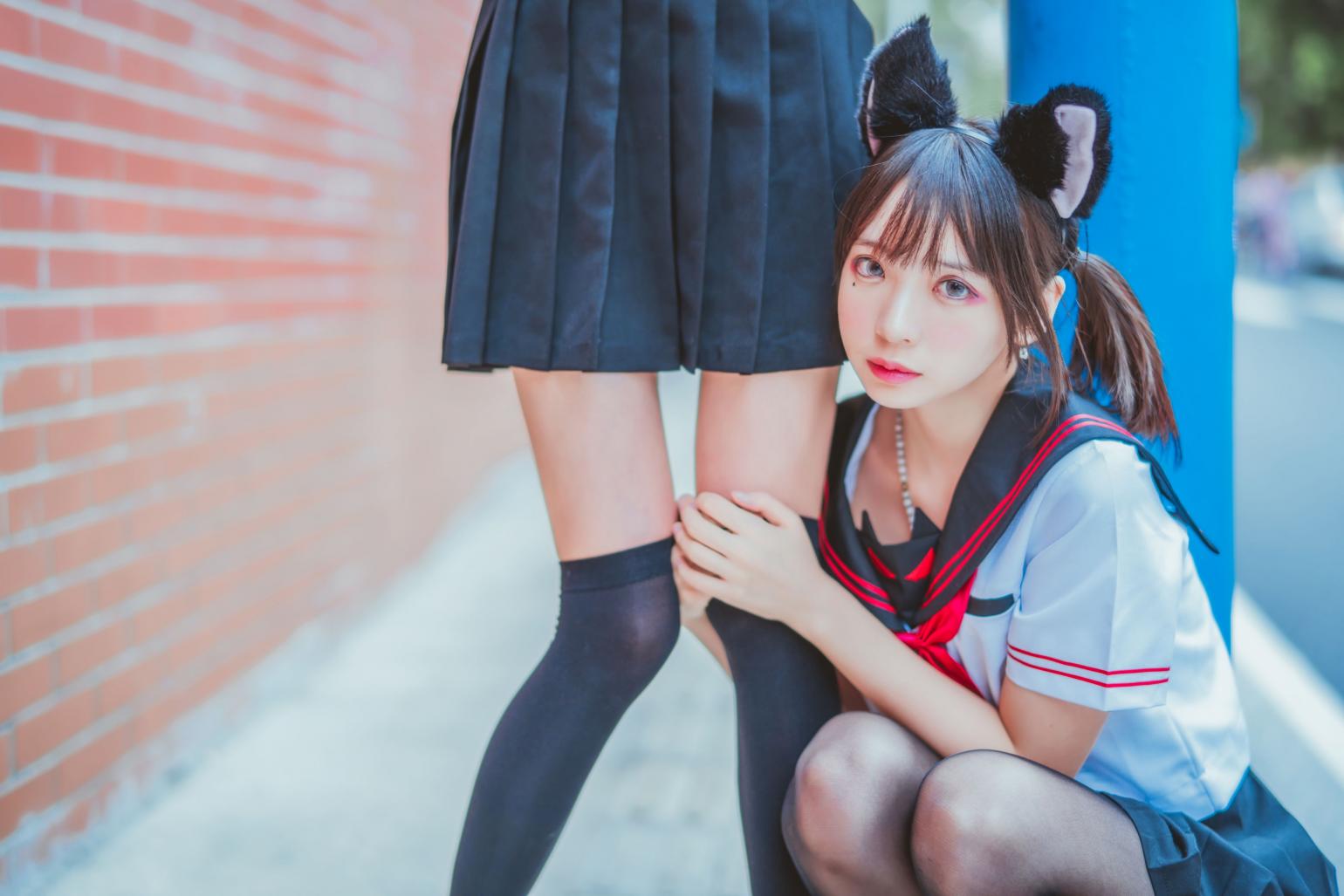 [疯猫ss] 桜桃喵&疯猫ss - JK百合2 [33P-393MB] - 图片3