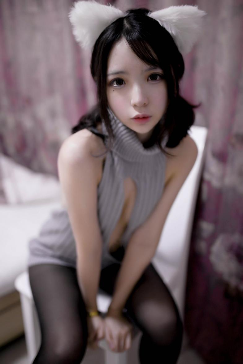 [疯猫ss] 露背毛衣[16P67M] - 图片8