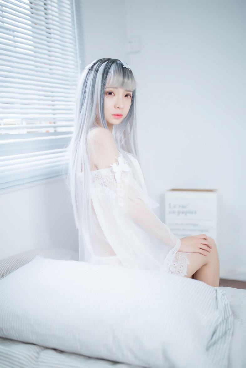 [疯猫ss] 透明白纱[33P125M] - 图片4