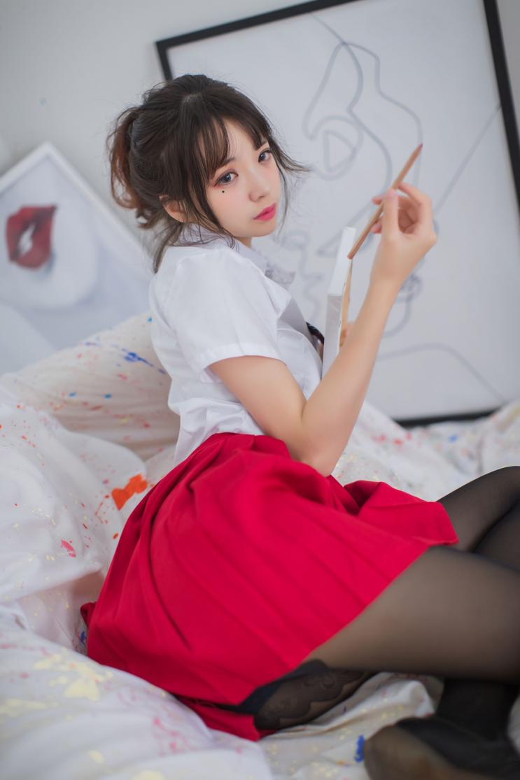 [疯猫ss] 画室jk[23P172M] - 图片2