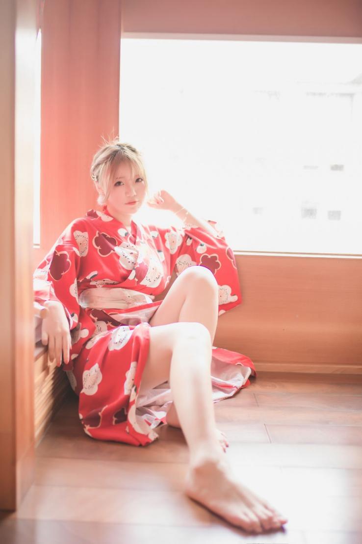 Yoko宅夏Cos – 妹汤物语(和服) - 图片5