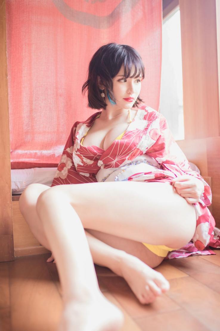Yoko宅夏Cos – 妹汤物语(和服)
