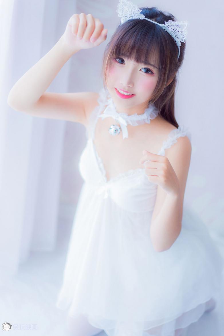 网红Coser面饼仙儿 - 吊带睡衣 [50P-1.46GB] - 图片5