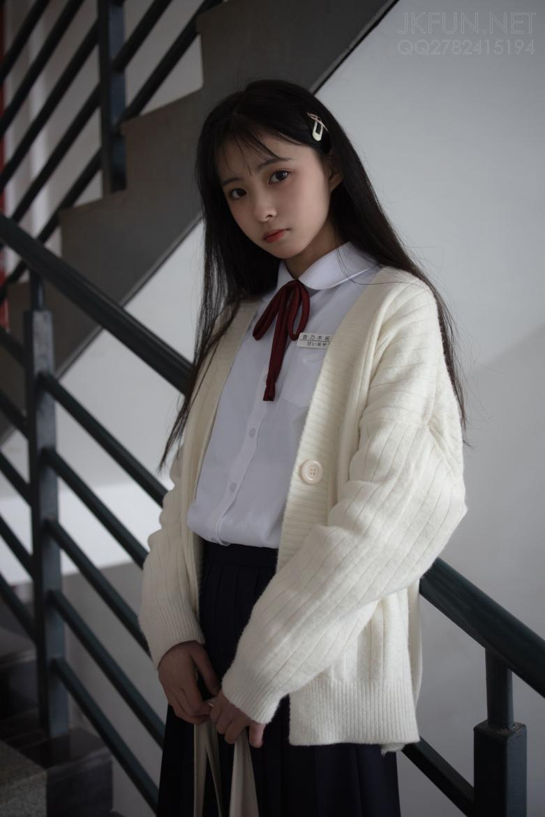 JKFUN-001 纯纯的白丝学妹 [127P1V-2.61GB] - 图片3