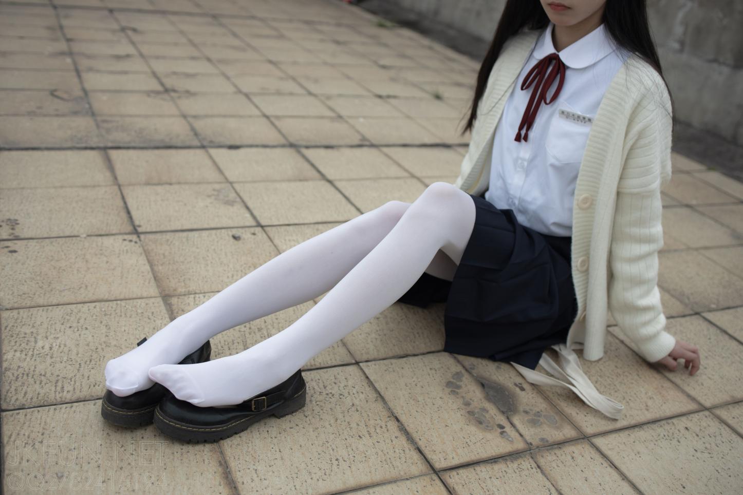 JKFUN-001 纯纯的白丝学妹 [127P1V-2.61GB] - 图片2