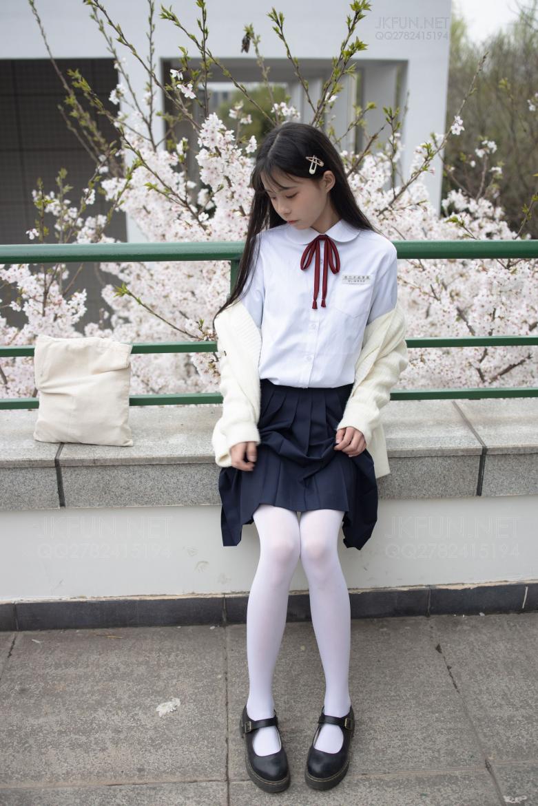 JKFUN-001 纯纯的白丝学妹 [127P1V-2.61GB] - 图片5