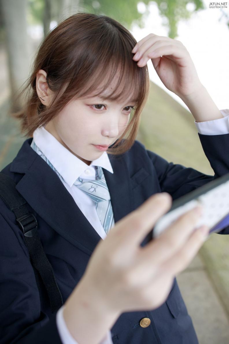 [JKFUN-006] Aika 日系黑丝 [140P1V-2.90GB] - 图片4