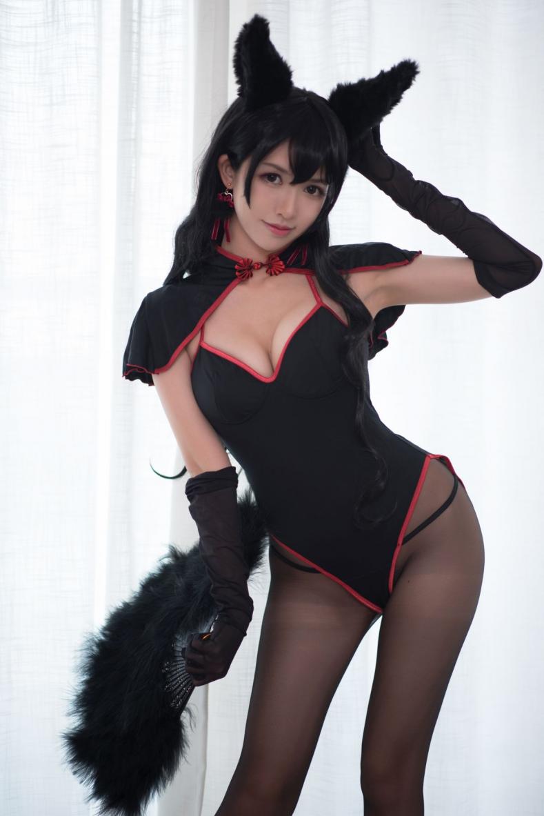 网红Coser@鳗鱼霏儿 - 兽耳 黑丝 [13P-103MB]
