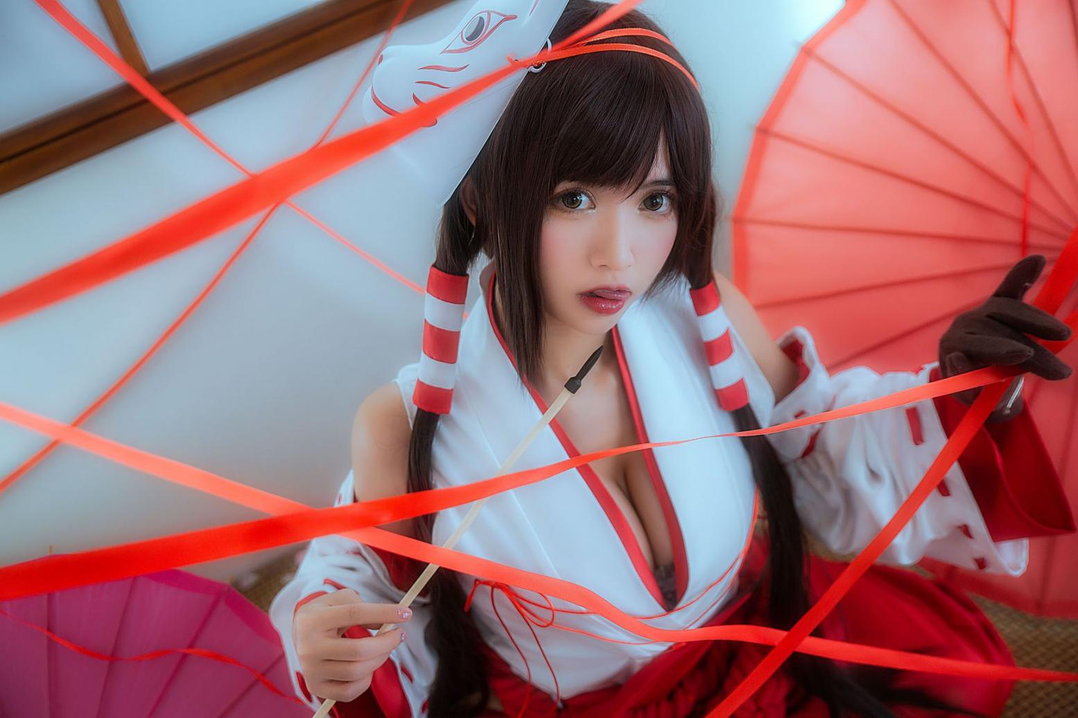 网红Coser@鳗鱼霏儿 - 巫女 [19P-142MB] - 图片7