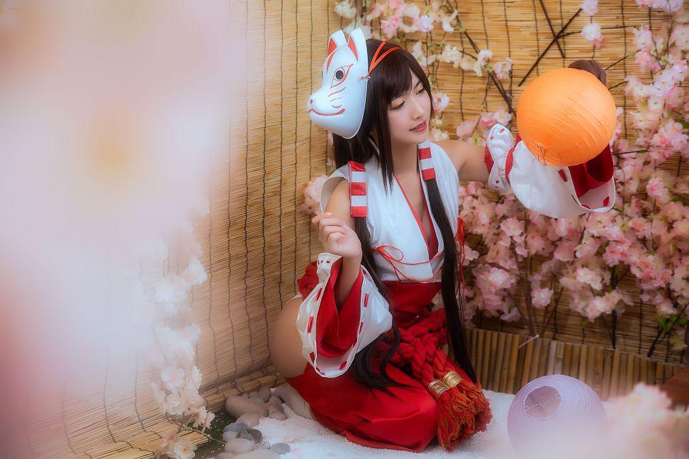 网红Coser@鳗鱼霏儿 - 巫女 [19P-142MB] - 图片3
