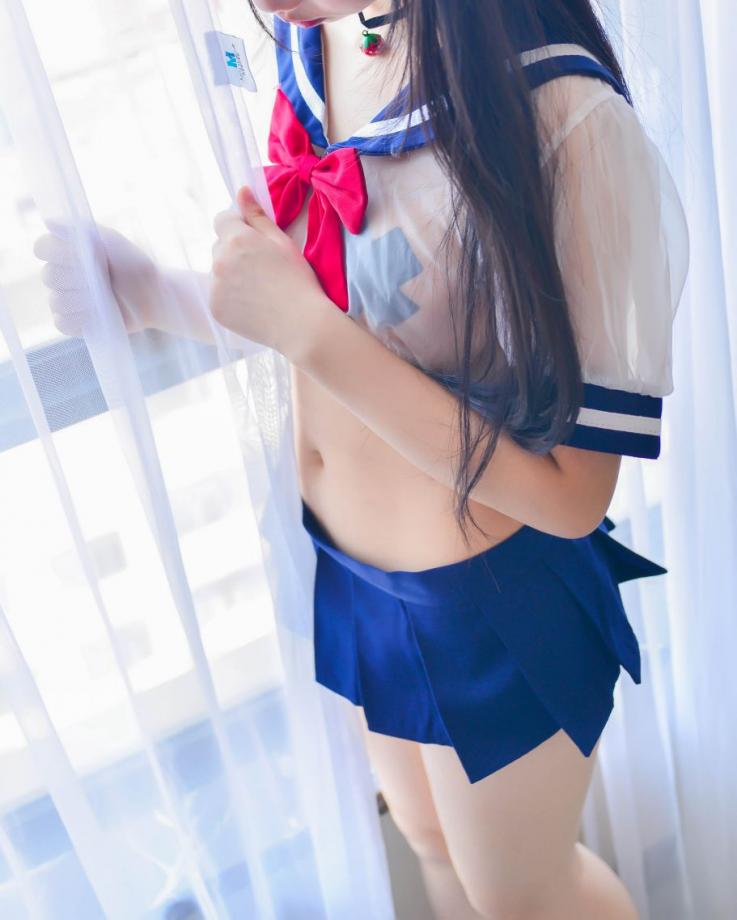 网红Coser@雪琪 - 透明JK [20P-21MB] - 图片2