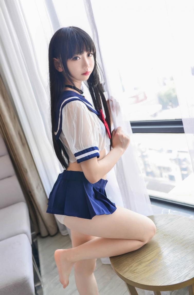 网红Coser@雪琪 - 透明JK [20P-21MB] - 图片3