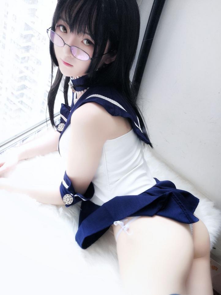 微博妹子@一小央泽-武士刀与水手服 [51P347MB] - 图片7