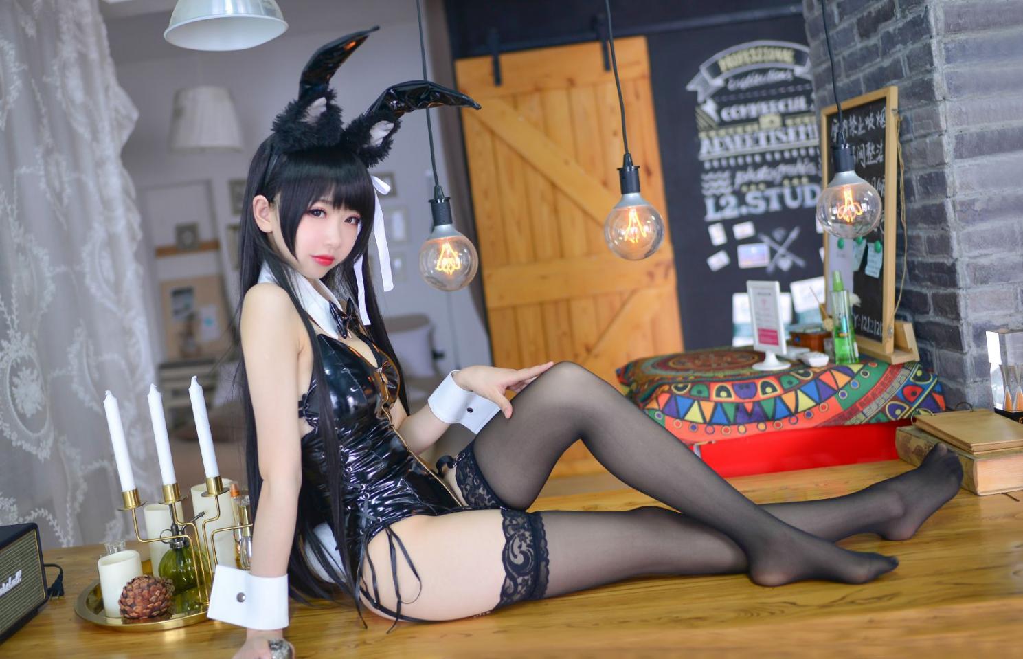 雪琪-爱宕兔女郎 33P - 图片4