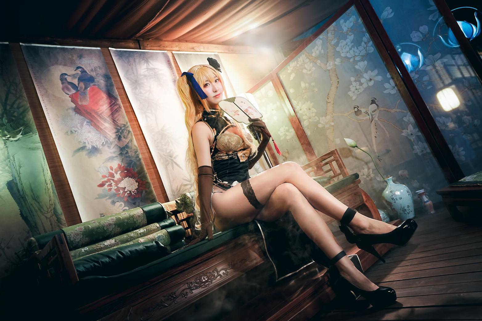 微博红人动漫Coser@-黑川-金莲瓶儿真爱
