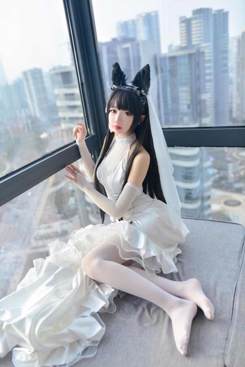 雪琪 - 爱宕婚纱 [38P-366MB] - 图片7