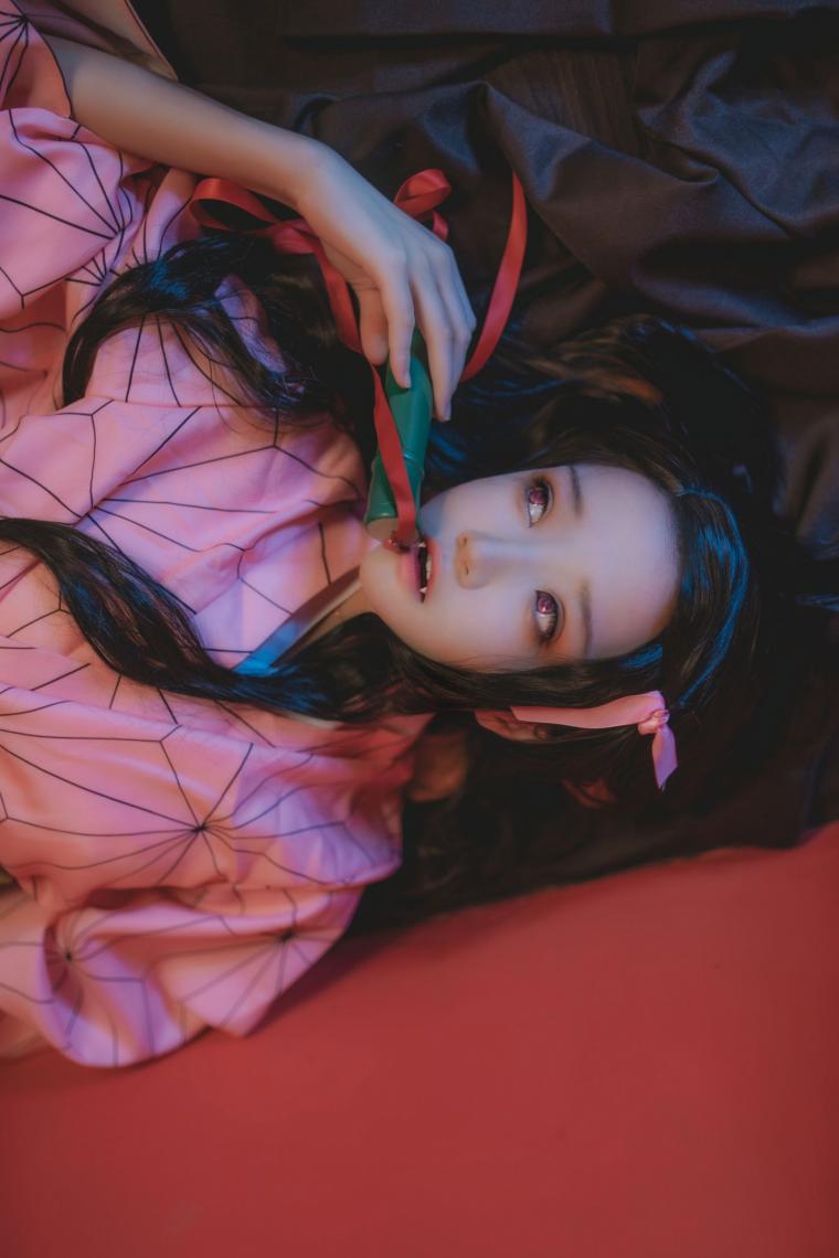 人气动漫Coser@桜桃喵 - 灶门祢豆子 - 图片2