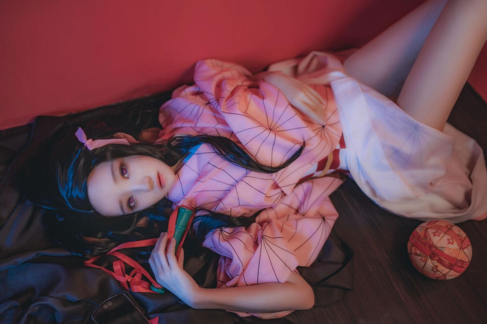 人气动漫Coser@桜桃喵 - 灶门祢豆子