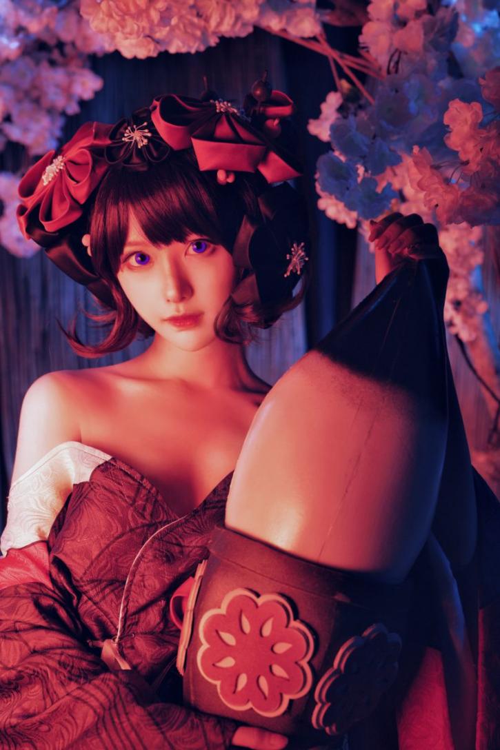 人气动漫Coser@Shika小鹿鹿 北斋和服 [14P58.1MB] - 图片2