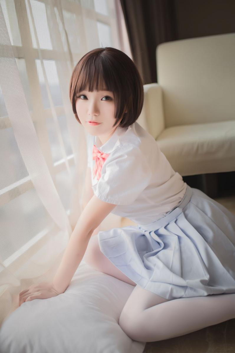 网红Coser@Yoko宅夏 一号写真本 黑白丝两套 [48P333MB] - 图片3