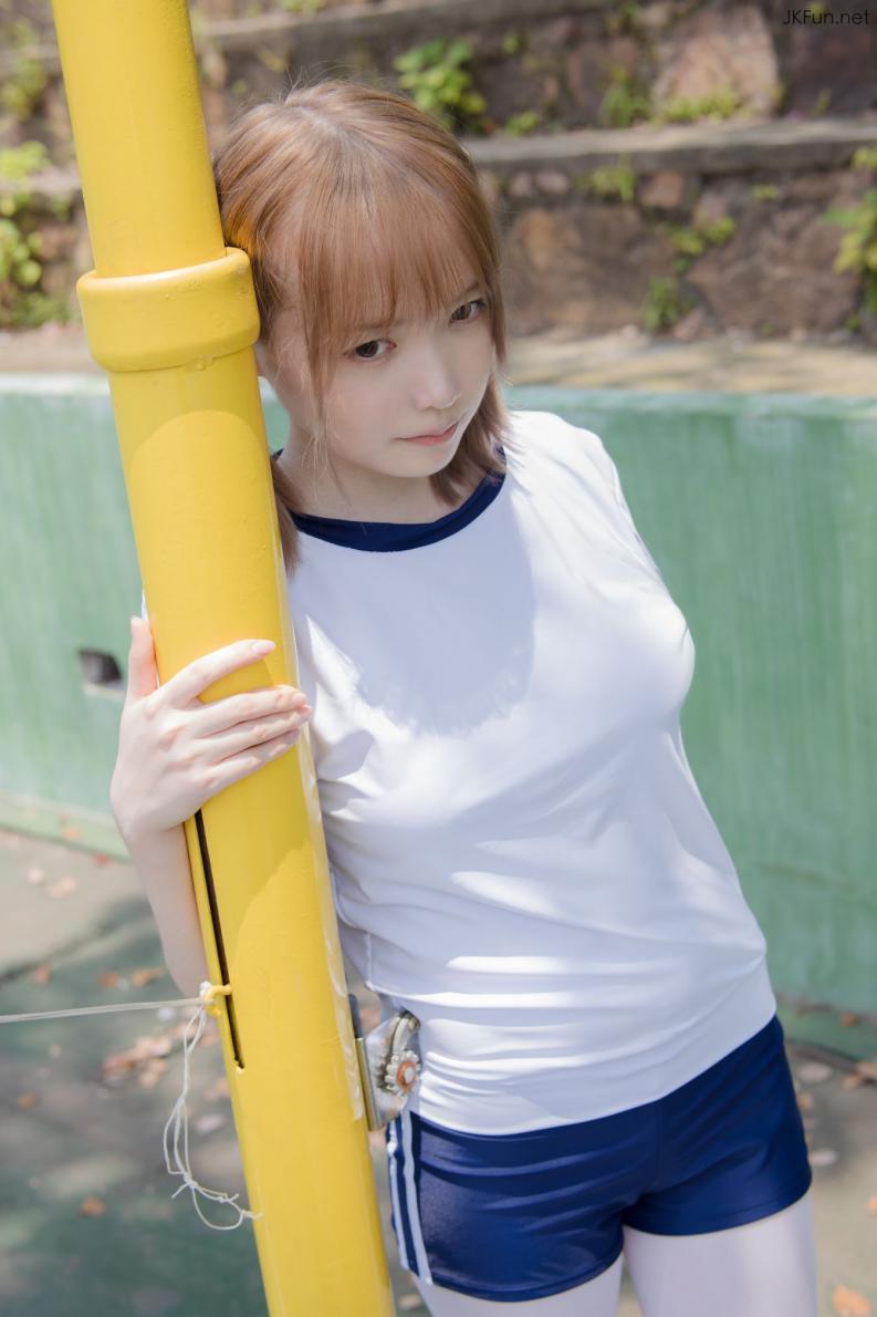 森萝财团写真 JKFUN-019 80D白丝 外景体操服 Aika [107P1V2.4G] - 图片3