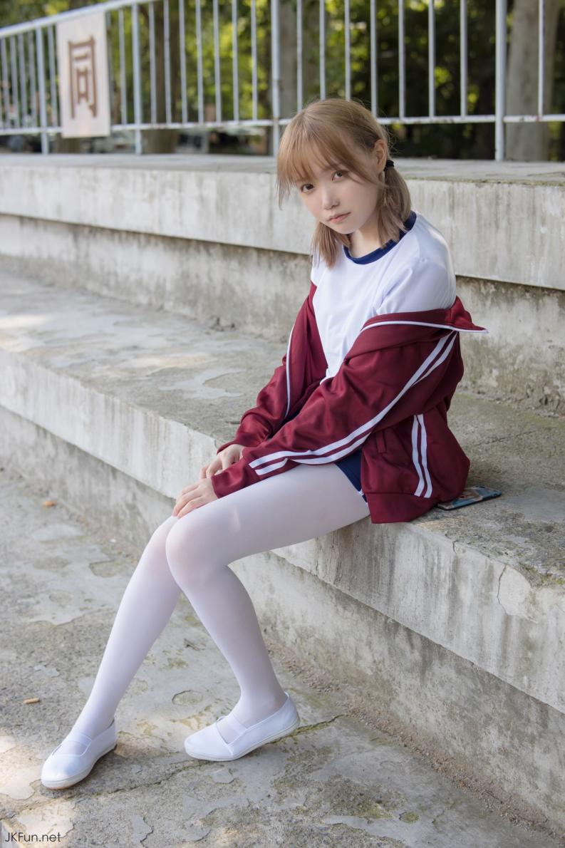 森萝财团写真 JKFUN-019 80D白丝 外景体操服 Aika [107P1V2.4G] - 图片7