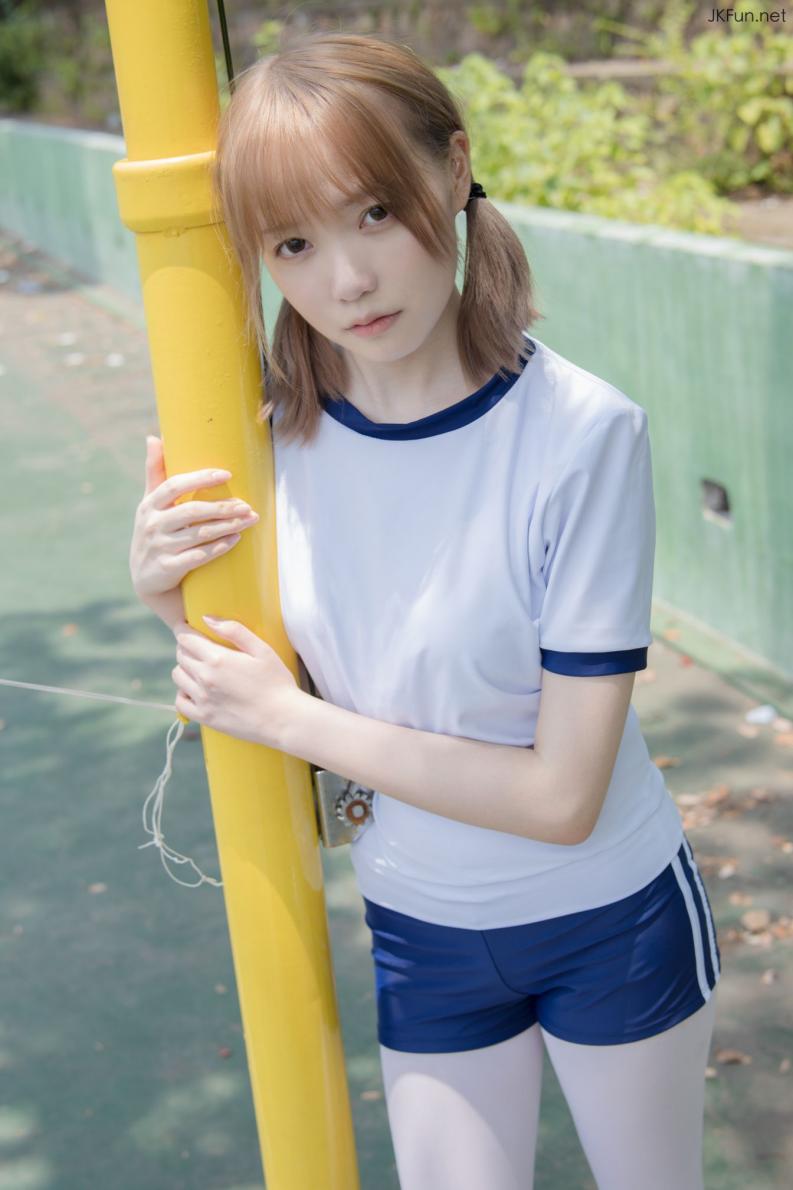 森萝财团写真 JKFUN-019 80D白丝 外景体操服 Aika [107P1V2.4G] - 图片4