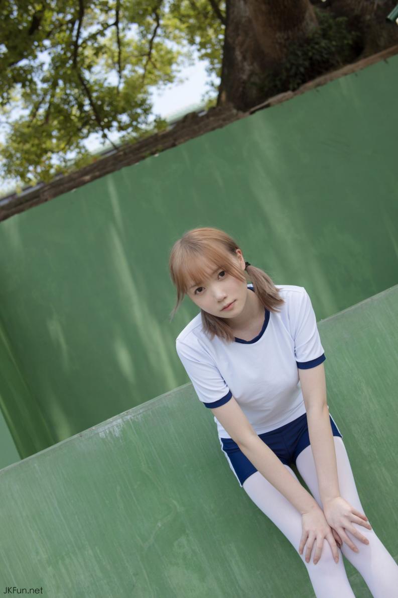 森萝财团写真 JKFUN-019 80D白丝 外景体操服 Aika [107P1V2.4G] - 图片5