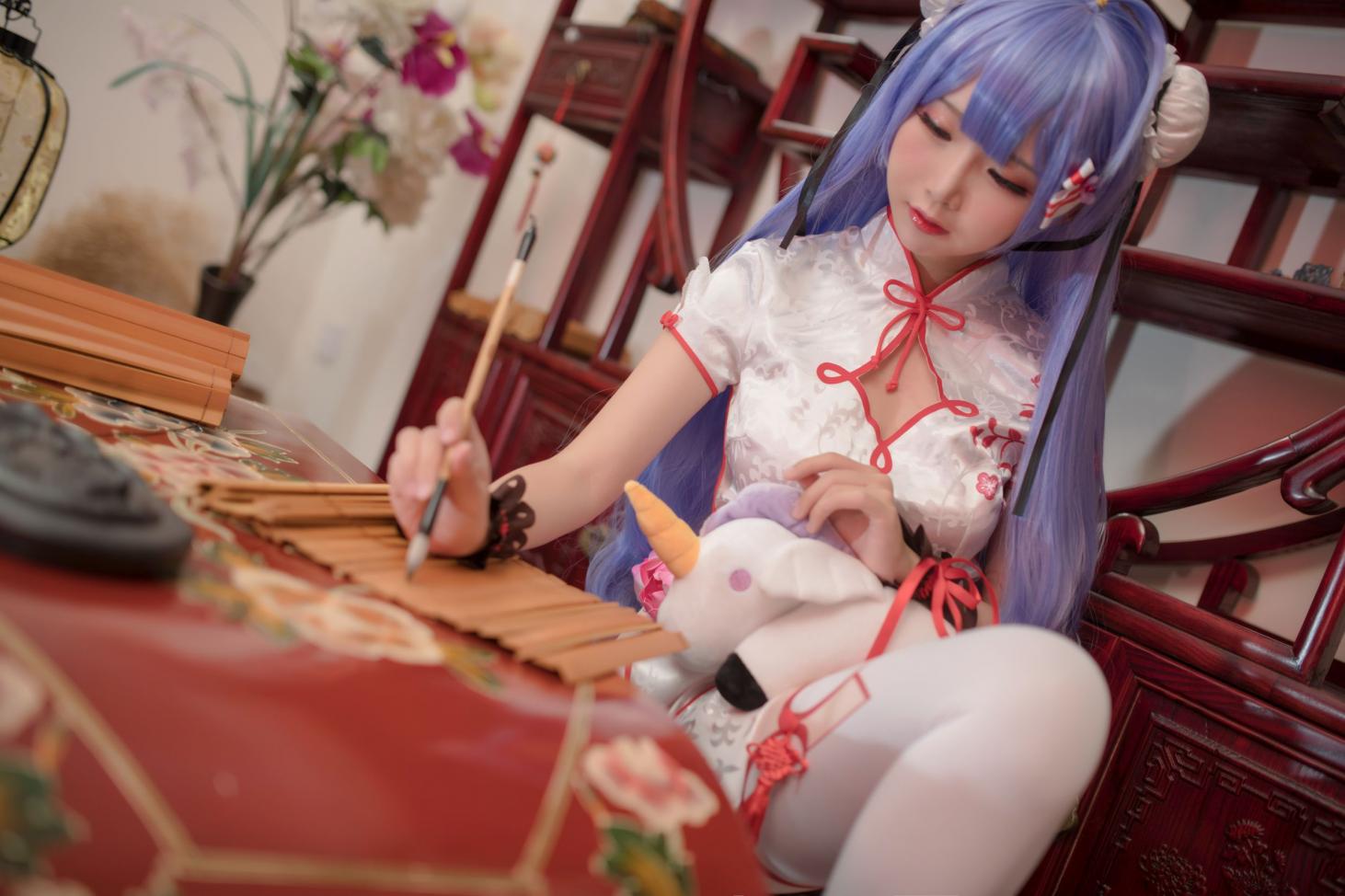 网红Coser@面饼仙儿 - 旗袍COS [20P-230MB] - 图片3